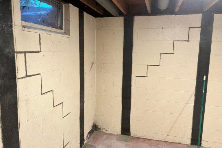 basement foundation leak repair