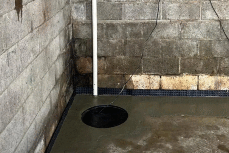 french drains installation