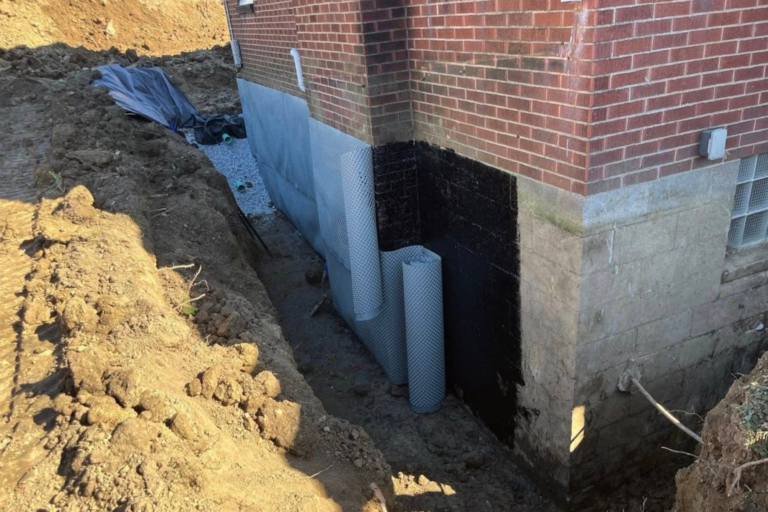 french drains installation