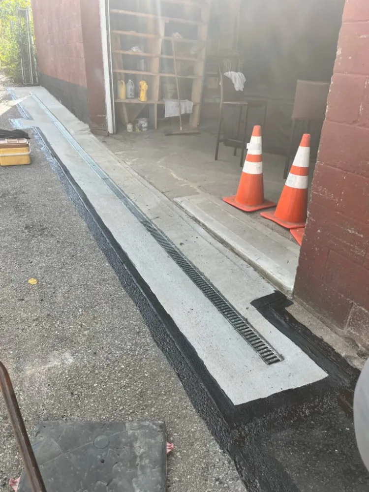 french drains installation